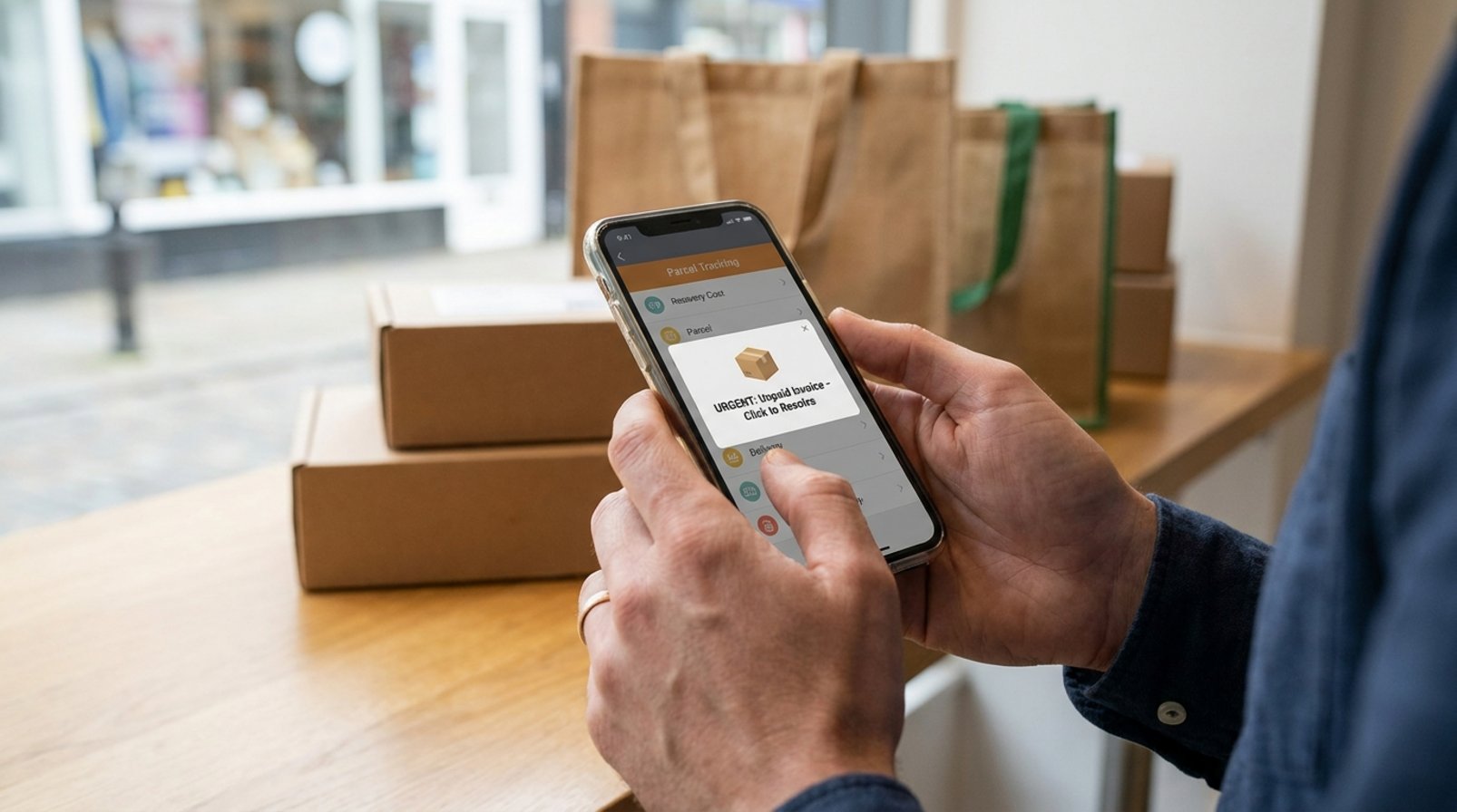 Fake invoices are “moving” from email to shopping apps