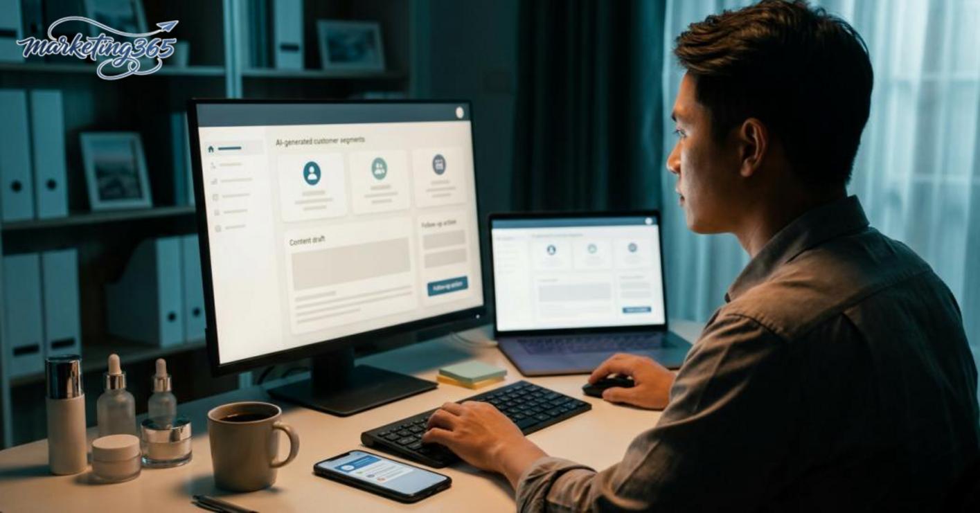 Which marketing pipeline stages can be handed to an AI agent?