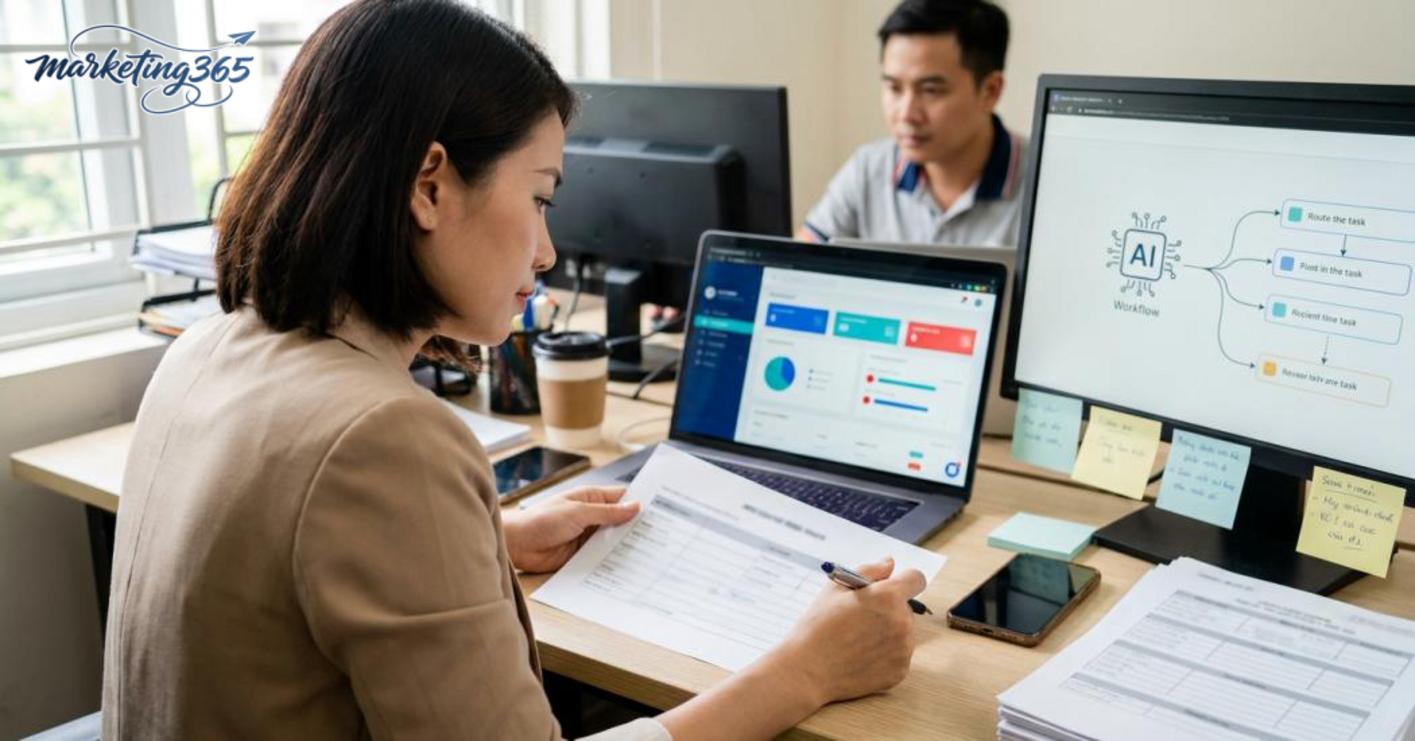 How can small businesses and small marketing teams use AI agents safely?