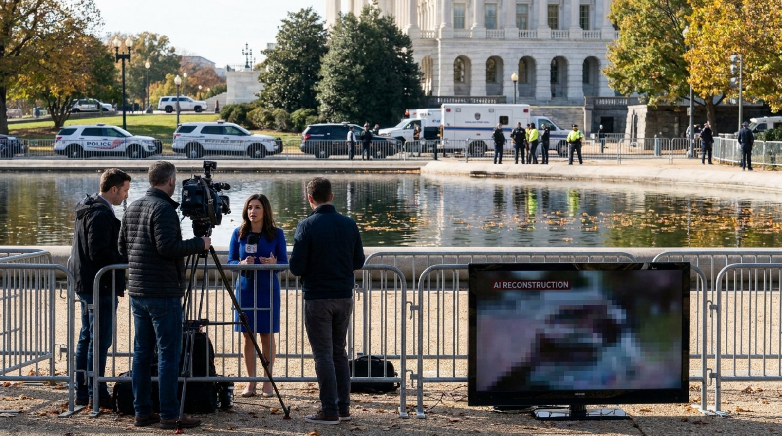 A public incident is being spread through AI-reconstructed video