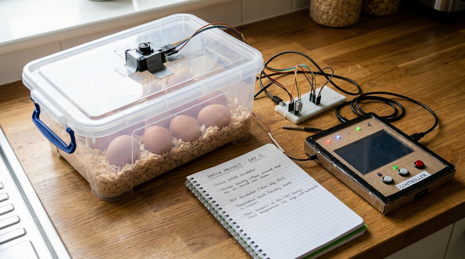 Learning AI on your own through a real project at home