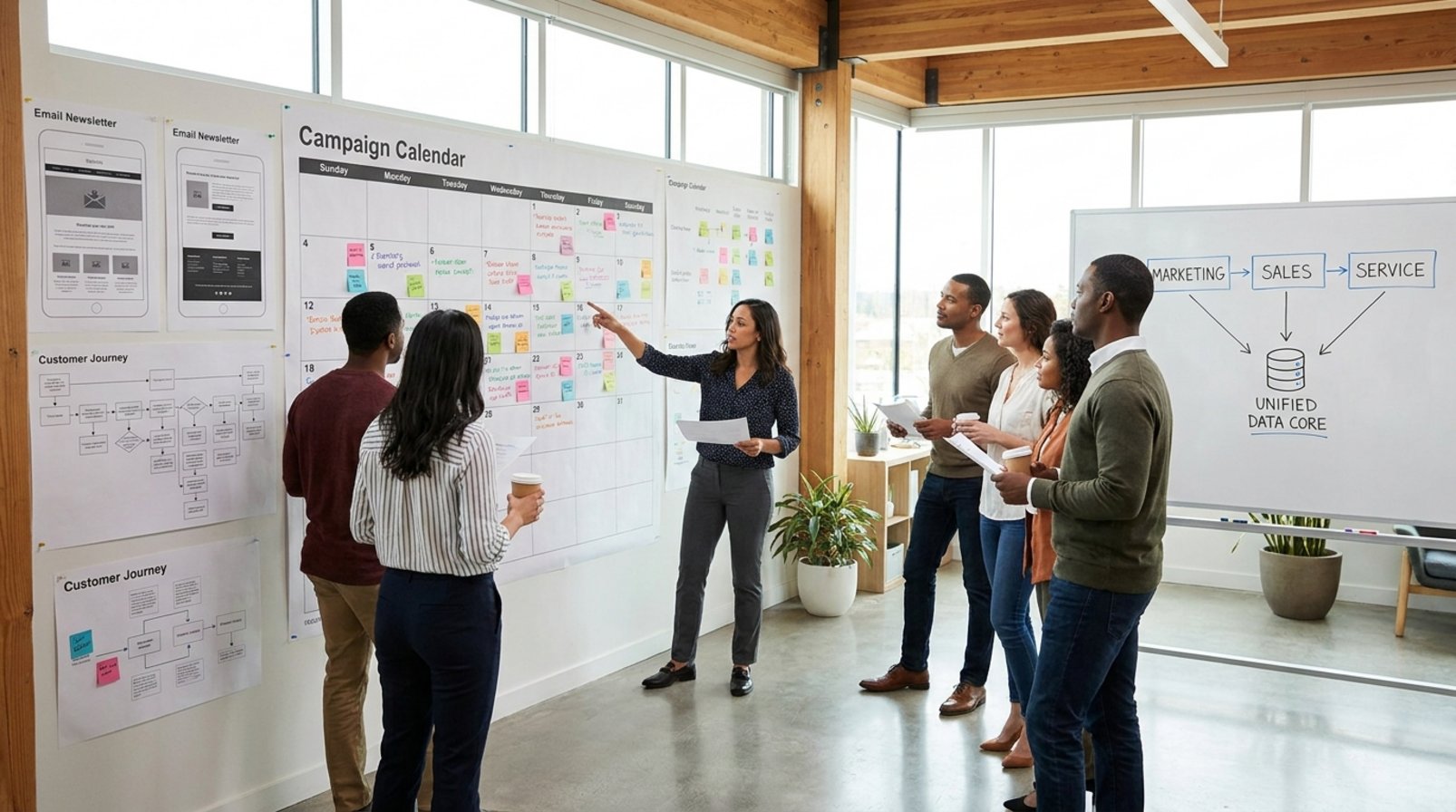 HubSpot Marketing Hub reinforces the trend of unifying marketing, sales, and service