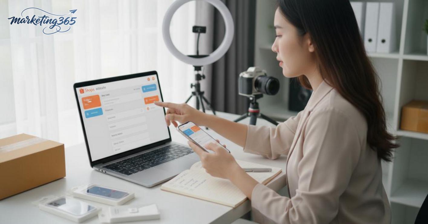 Cách tạo shop và thiết lập gian hàng Shopee cho đúng ngay từ đầu
