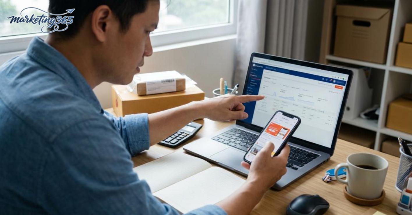 How to run Shopee Ads step by step on mobile and desktop