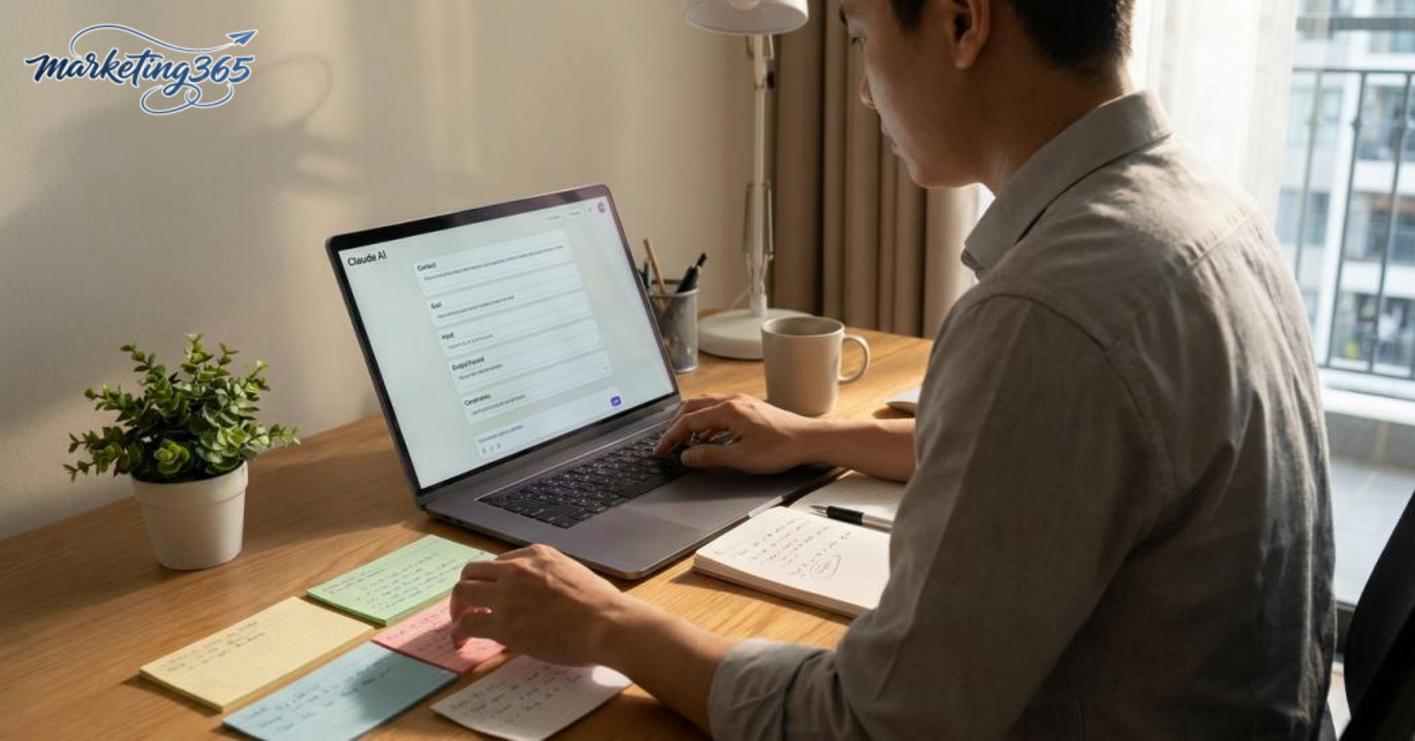 How to ask Claude AI for the right output: prompt-writing principles for marketers