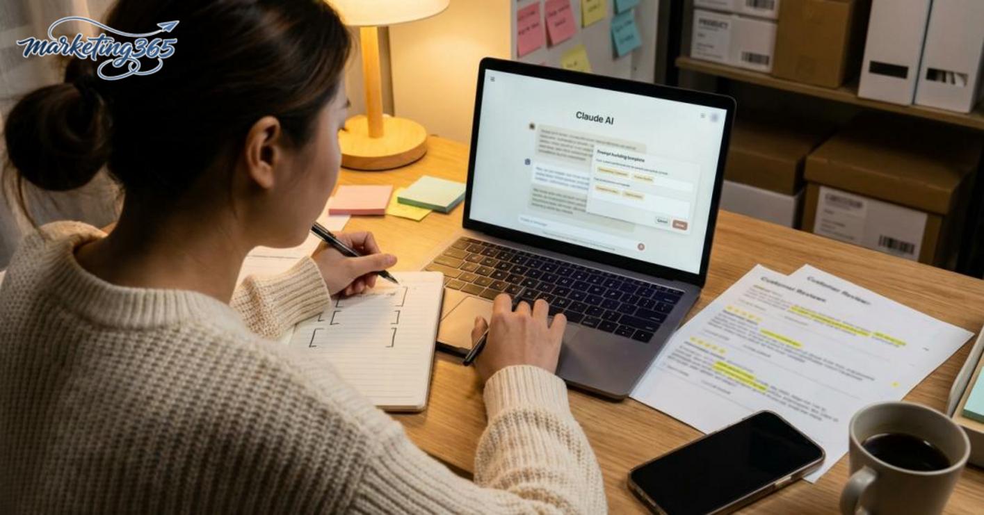 Claude AI prompt templates for marketers, shop owners, and small agencies