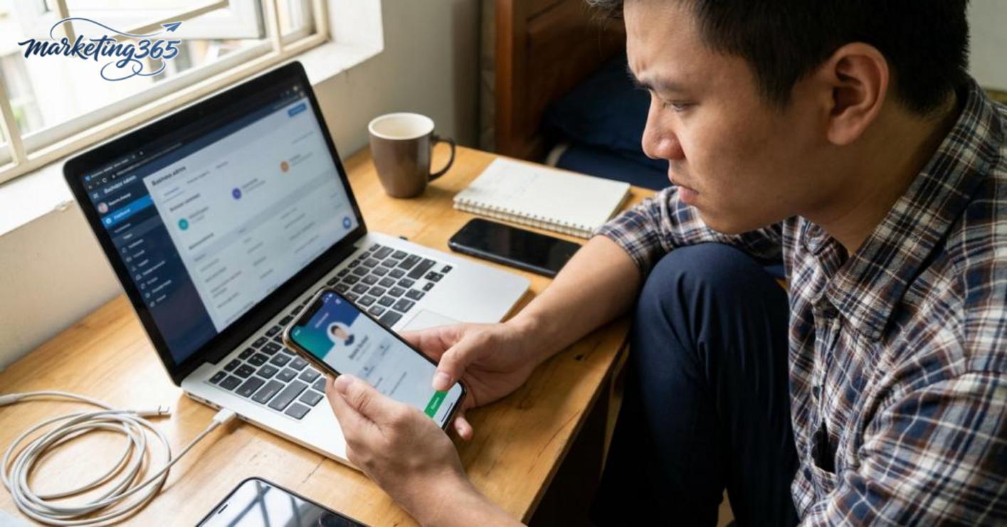 What should you prepare before accepting or creating a link?