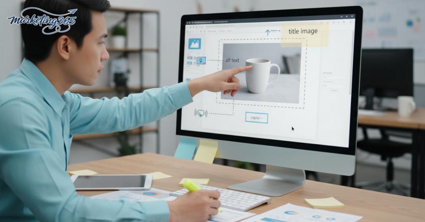 Phân biệt alt text, caption và title ảnh để dùng đúng chỗ