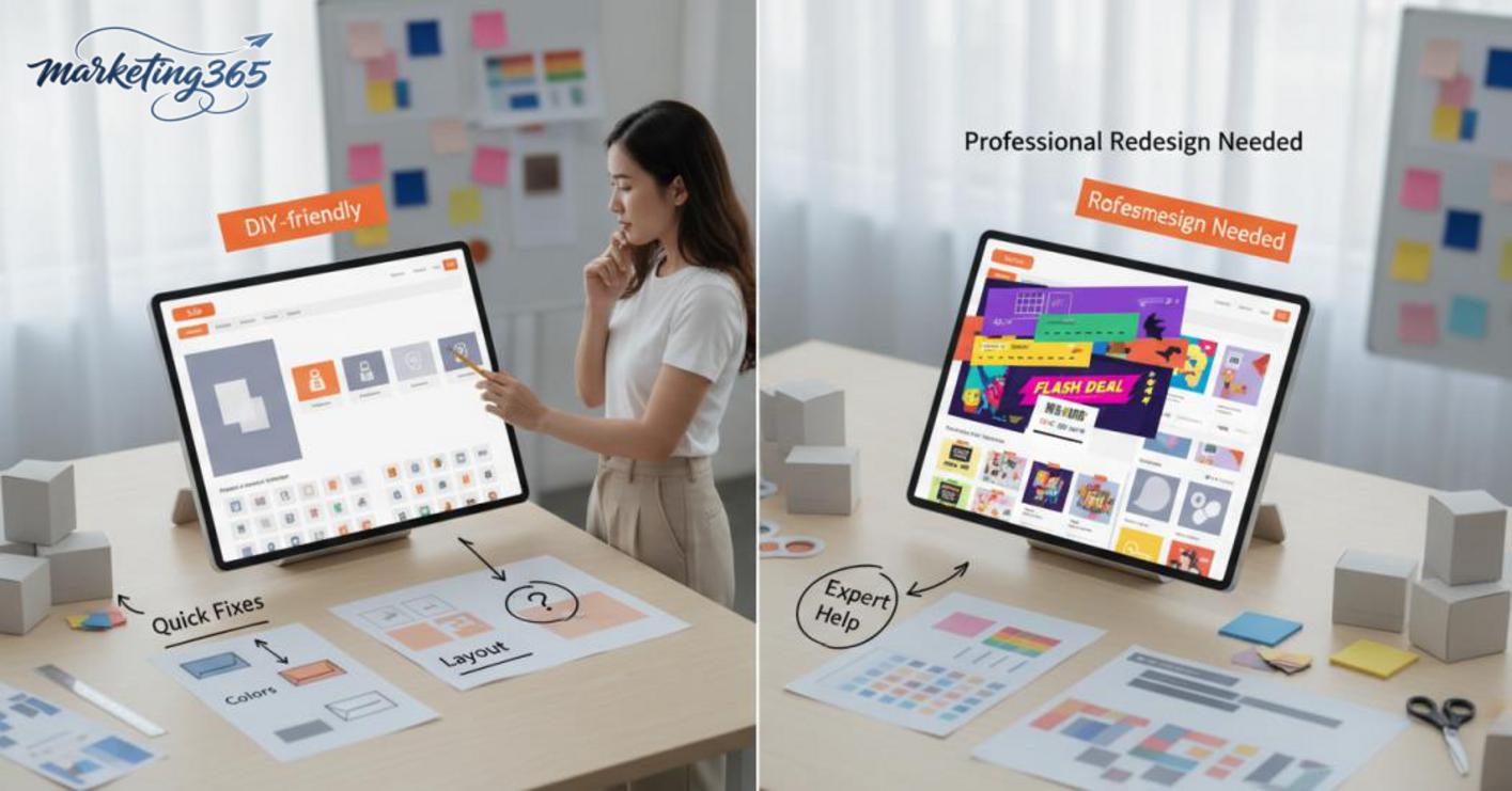 Khi nào nên tự làm và khi nào nên nhờ hỗ trợ thiết kế chuyên nghiệp?