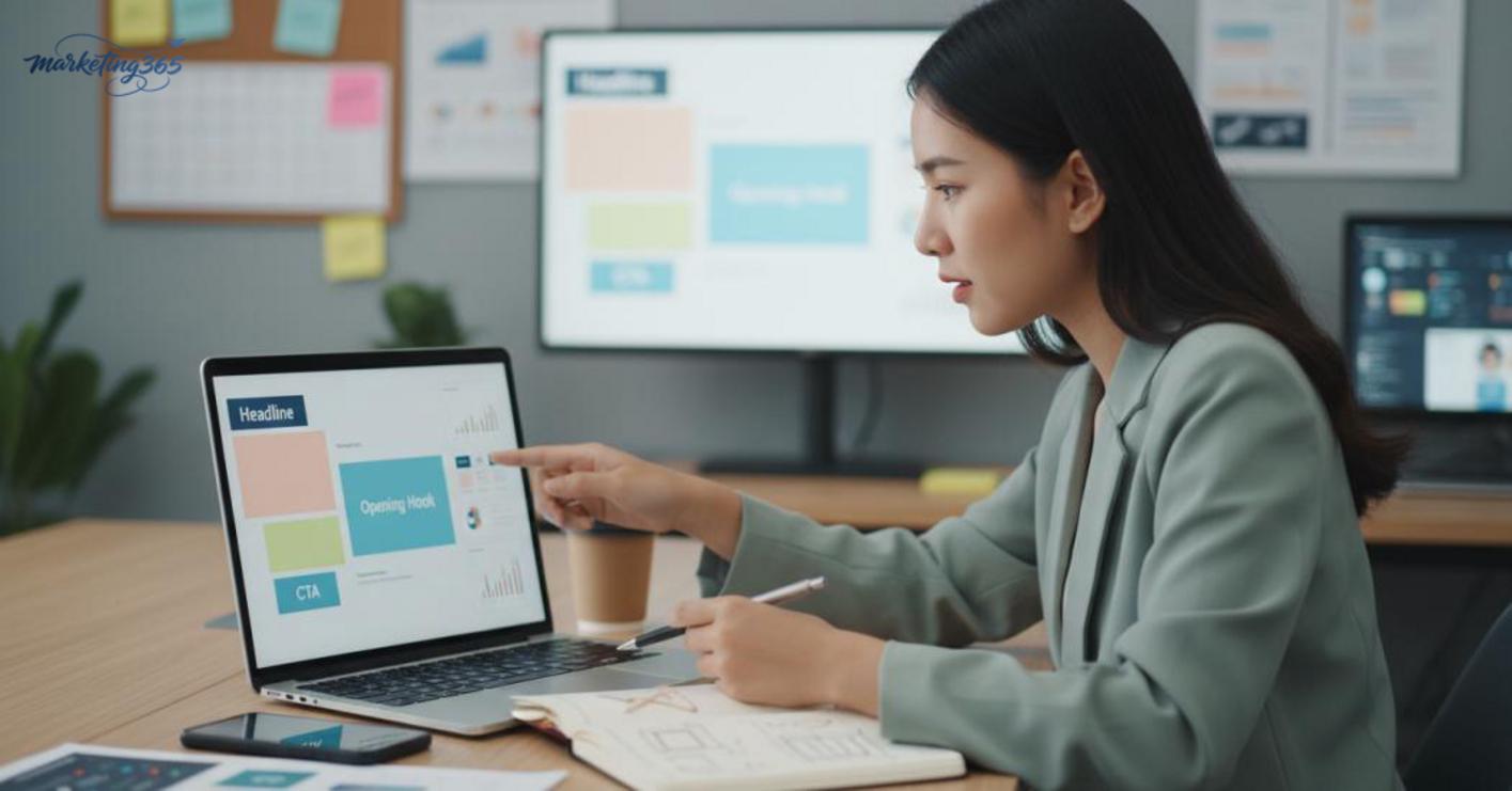 Tiêu đề, mở bài và lời kêu gọi hành động: ba điểm quyết định người đọc có tiếp tục hay không