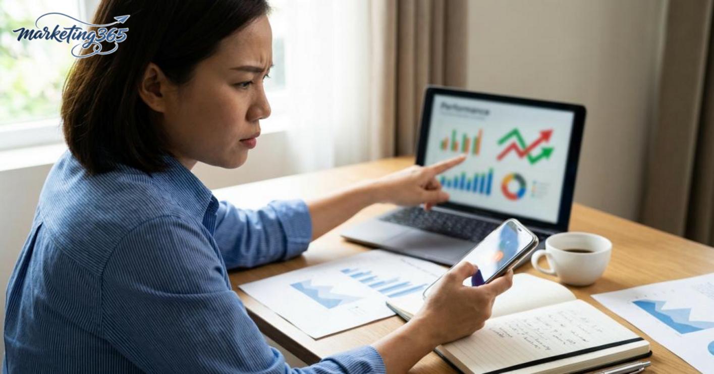 A strong Facebook ad should be checked against metrics and real feedback