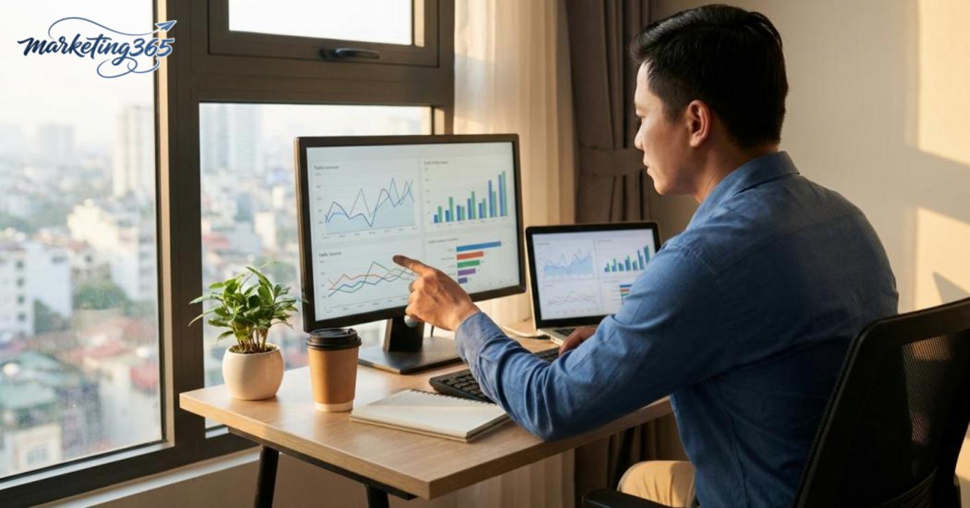 Read and analyze traffic sources to know which channels to keep and which to fix