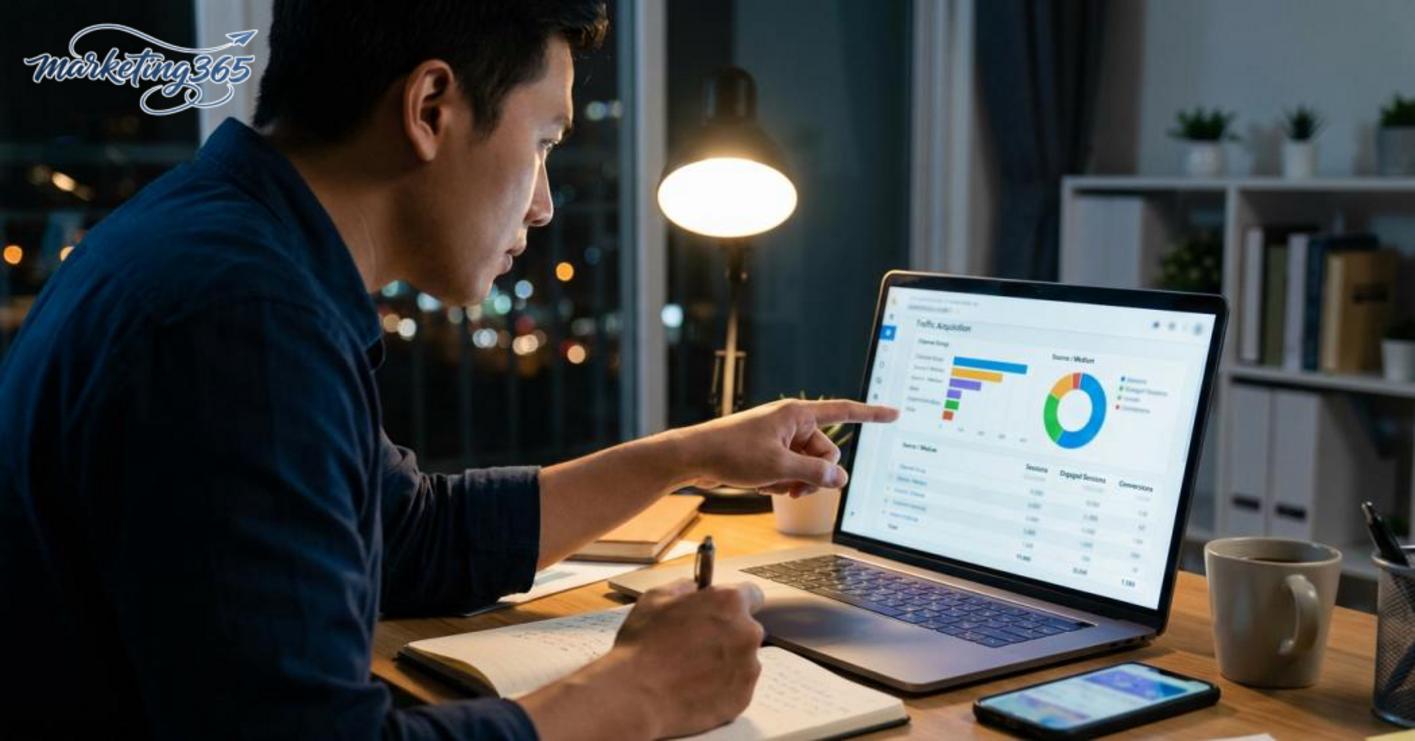 How to view traffic sources in GA4 to see which channels are driving visits