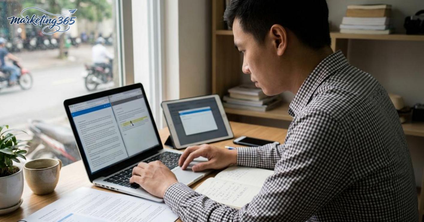 How can ChatGPT and Gemini be combined in a real marketing workflow?