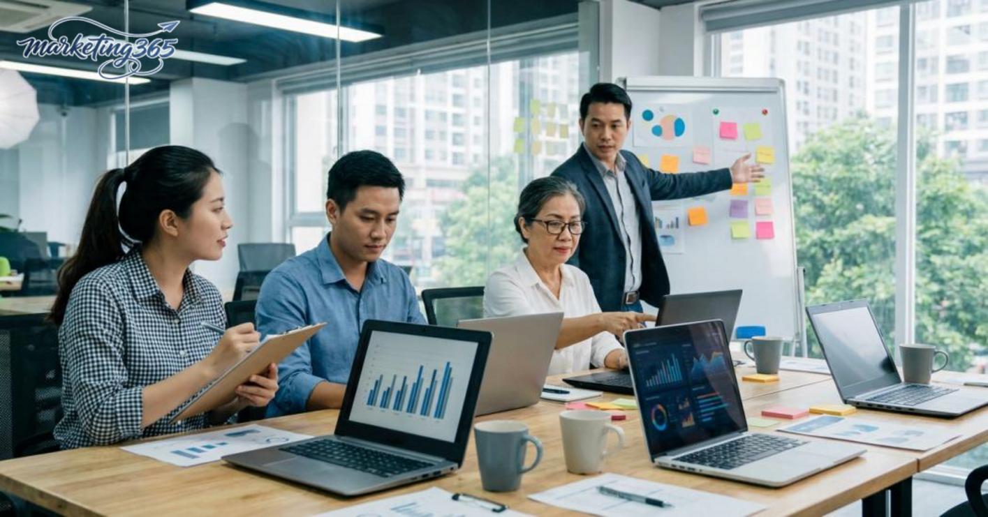 So sánh chi phí đội ngũ marketing in-house và thuê ngoài trên cùng khối lượng công việc