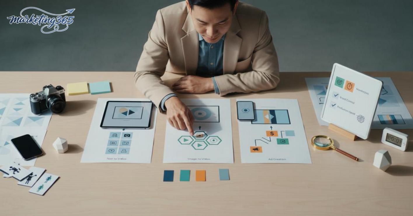 Cách chọn công cụ AI làm video tự động phù hợp với mục tiêu marketing