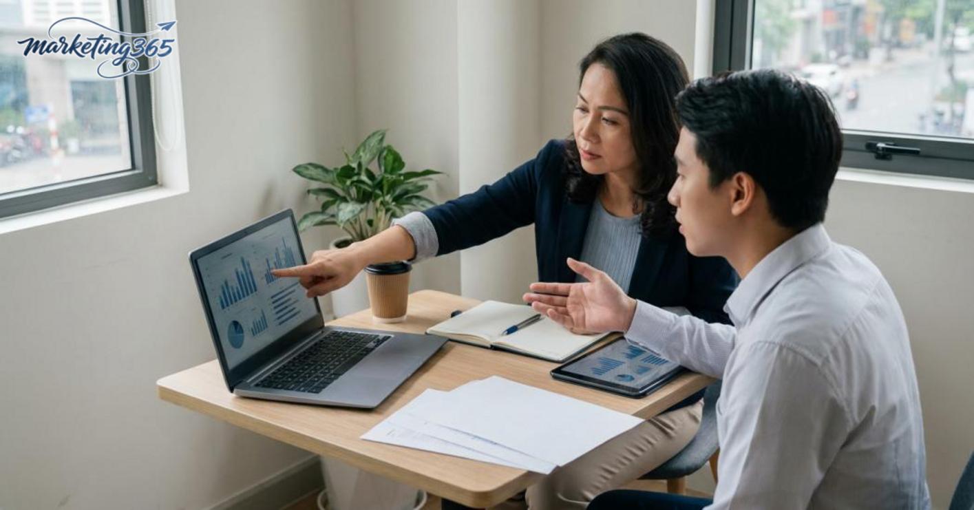 Nhóm đánh giá chấm điểm độc lập để tránh thiên kiến khi tuyển marketer
