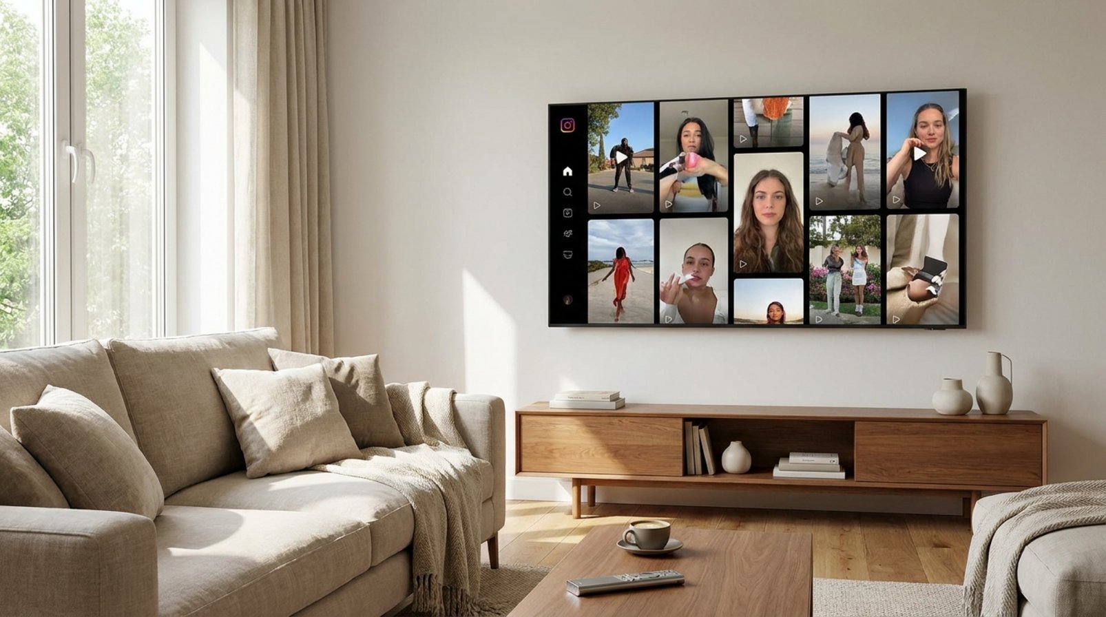 Instagram expands to Samsung Smart TV