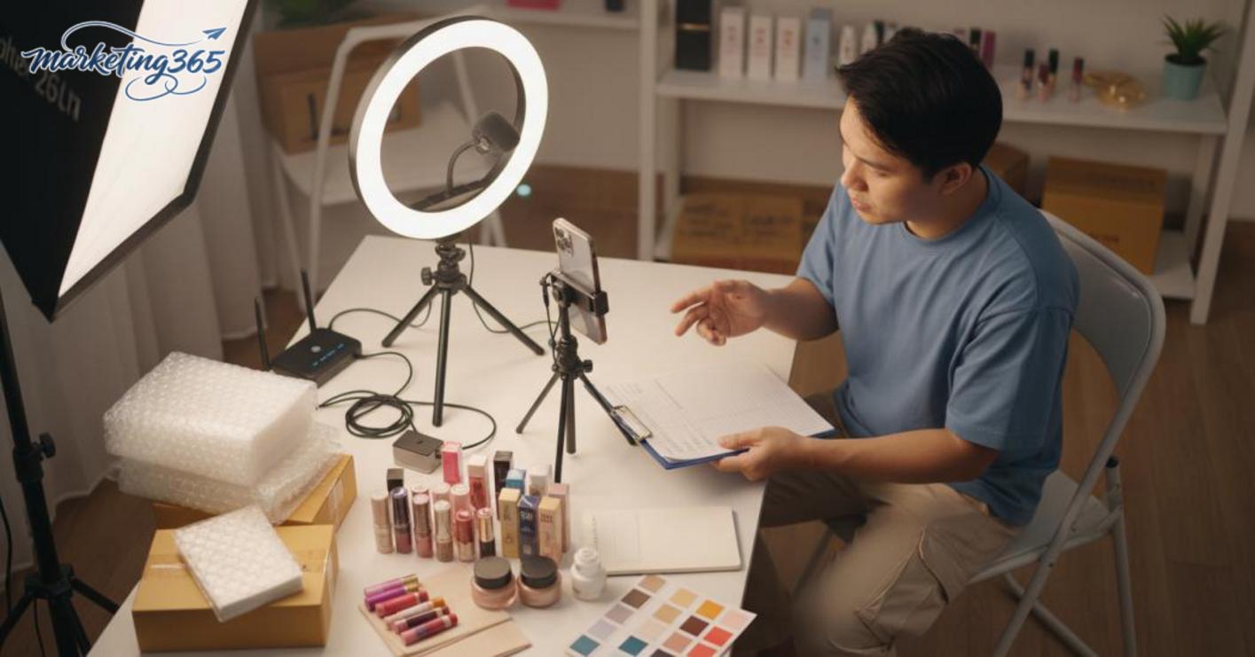 Chuẩn bị trước khi lên sóng để tránh lỗi ngay từ đầu