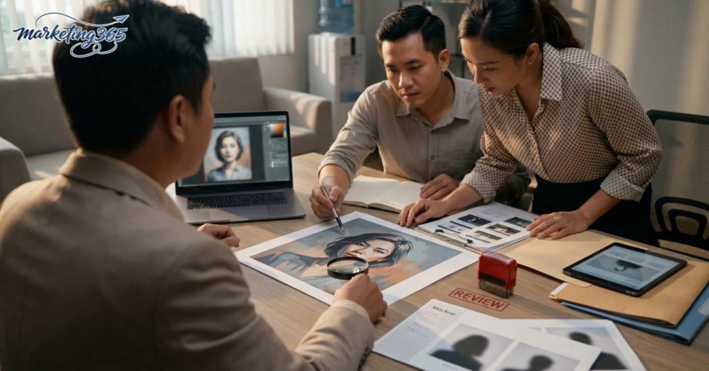 What risks can AI images create in marketing?
