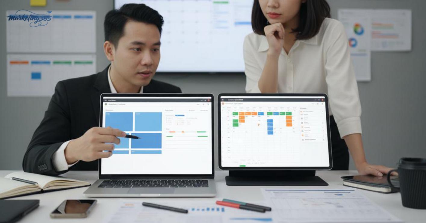 Nên chọn mẫu content calendar nào cho từng mô hình triển khai?