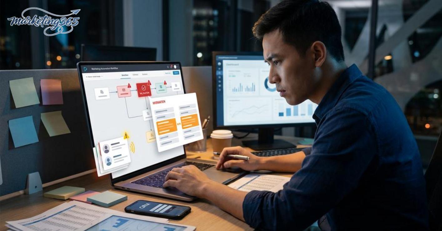 Những lỗi dễ làm workflow marketing hỏng hoặc tốn công sửa lại