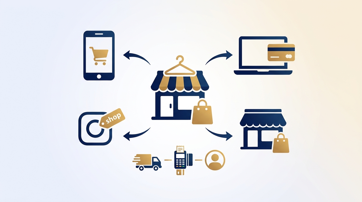 Real-world example: a fashion shop running omnichannel campaigns