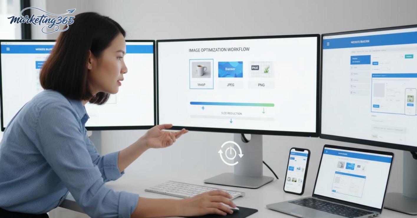 Nén ảnh, chọn định dạng ảnh WebP và giữ dung lượng ở mức hợp lý