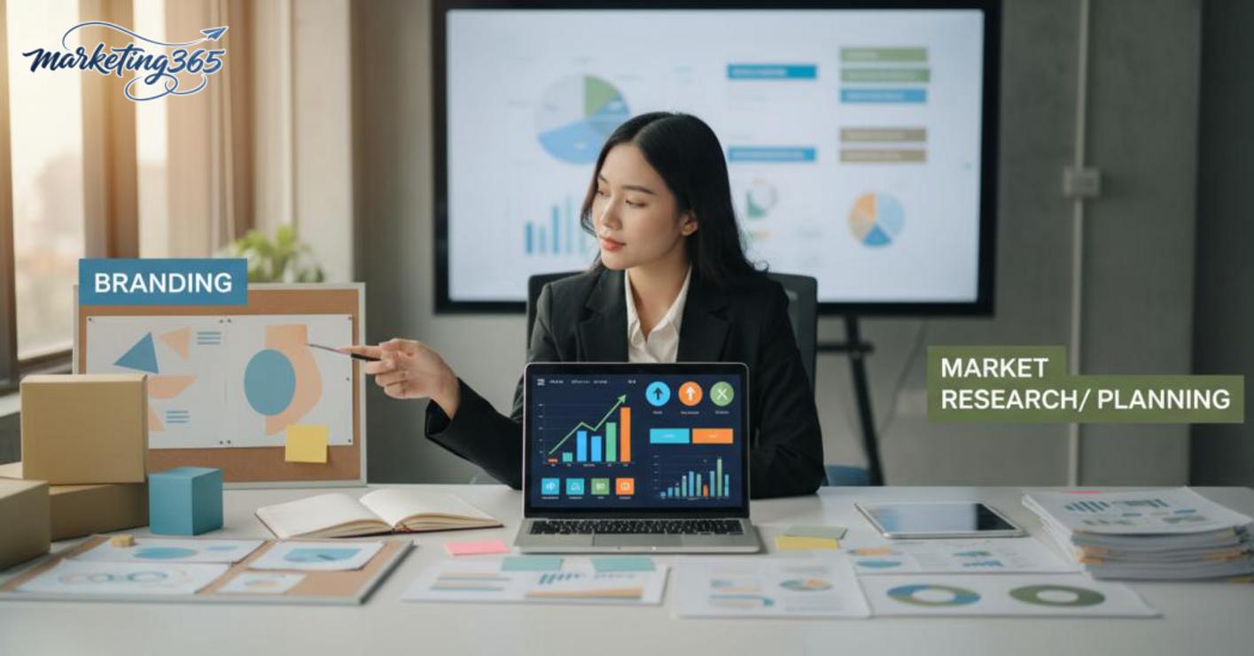 Matching a candidate background to each role in the marketing team