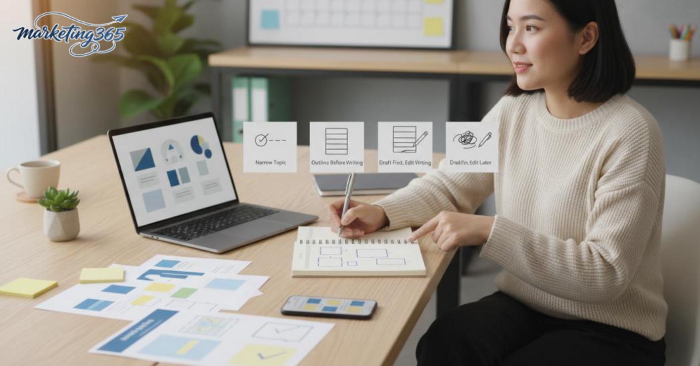 Các bước viết content đơn giản mà người mới có thể làm ngay