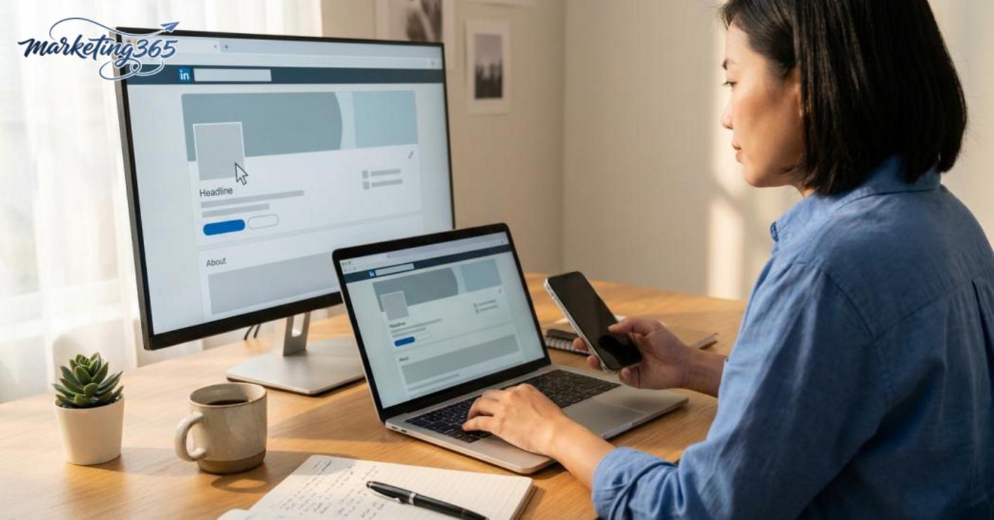 What to optimize on your profile before thinking about posting