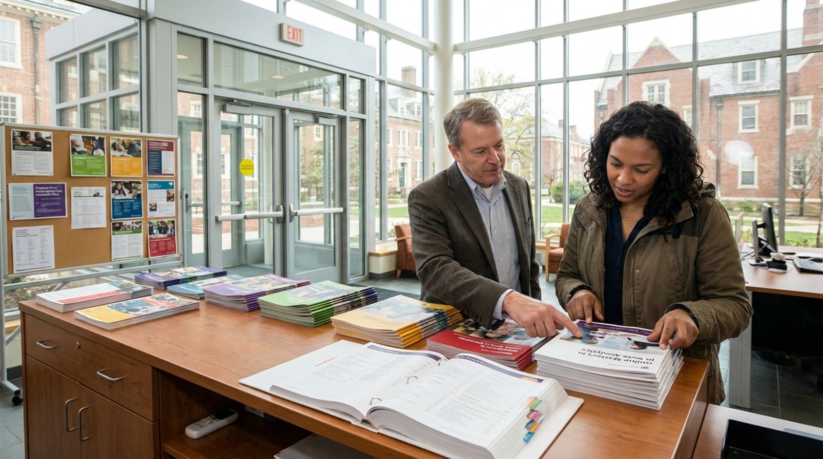 A higher education example: speaking to the right people works better