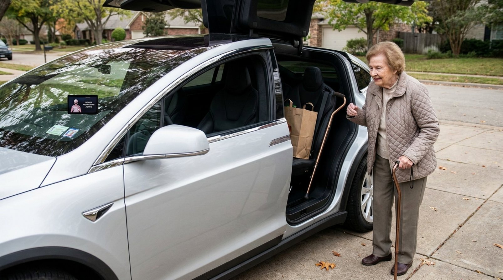 Tesla tells the story of FSD helping older adults drive more safely