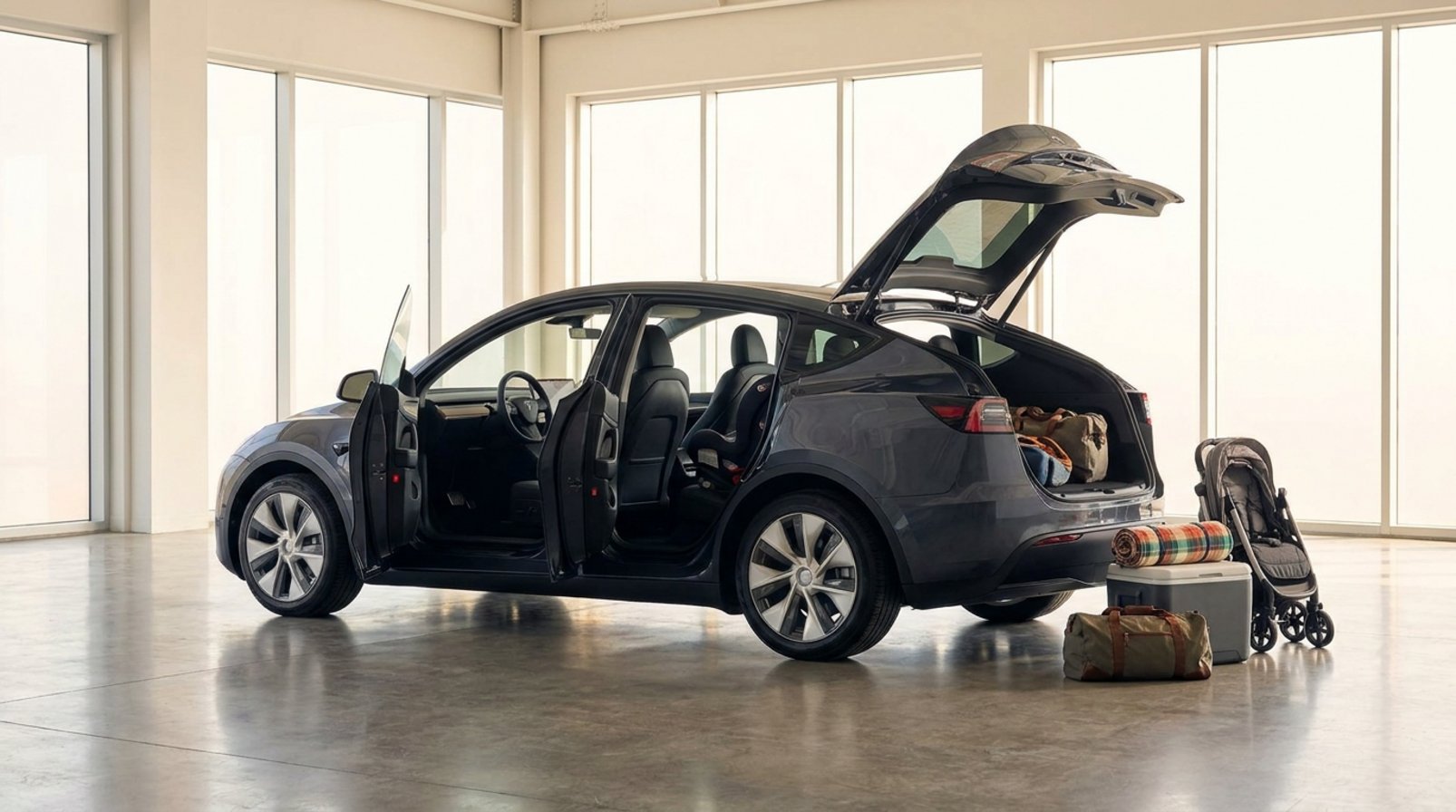 Tesla repeats its Model Y Long Wheelbase announcement