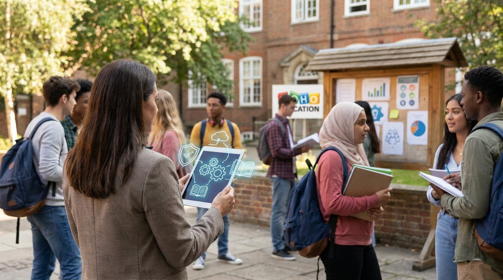 Zoho opens an AI platform for education, emphasizing access and security