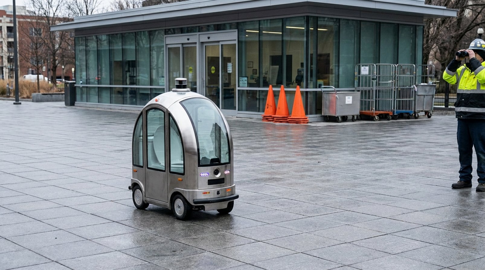 Autonomous toilet robot from China: a strange but notable example of service robotics