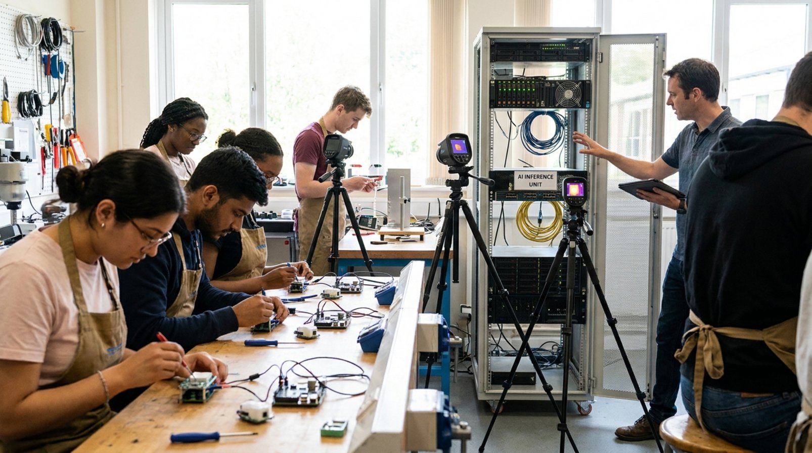 Practical AI learning is becoming more closely tied to hardware and inference speed