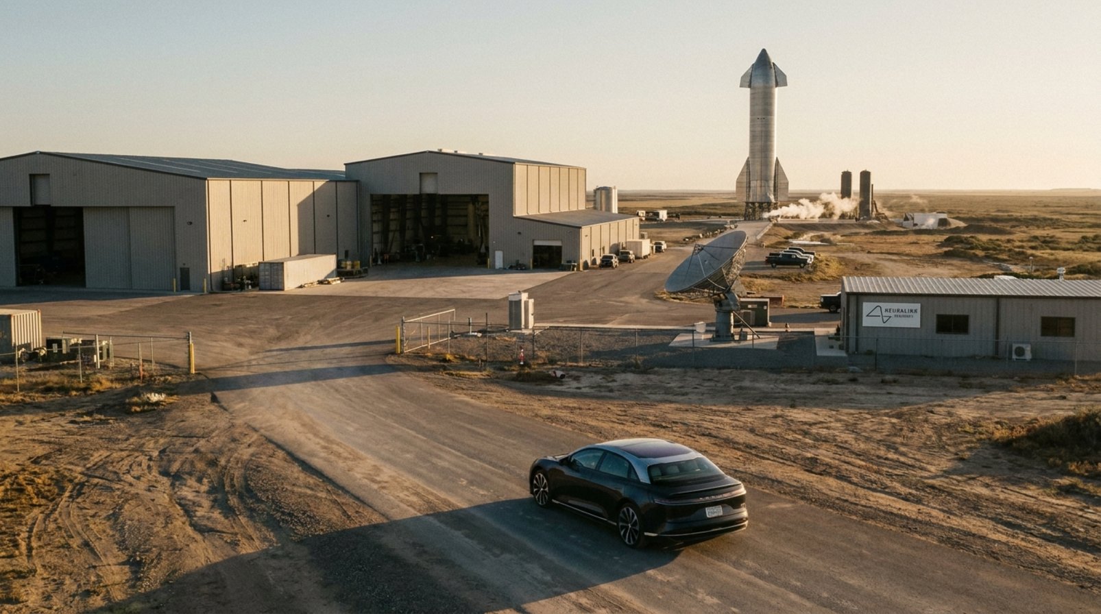 Elon Musk remains at the center of the AI-EV-space story