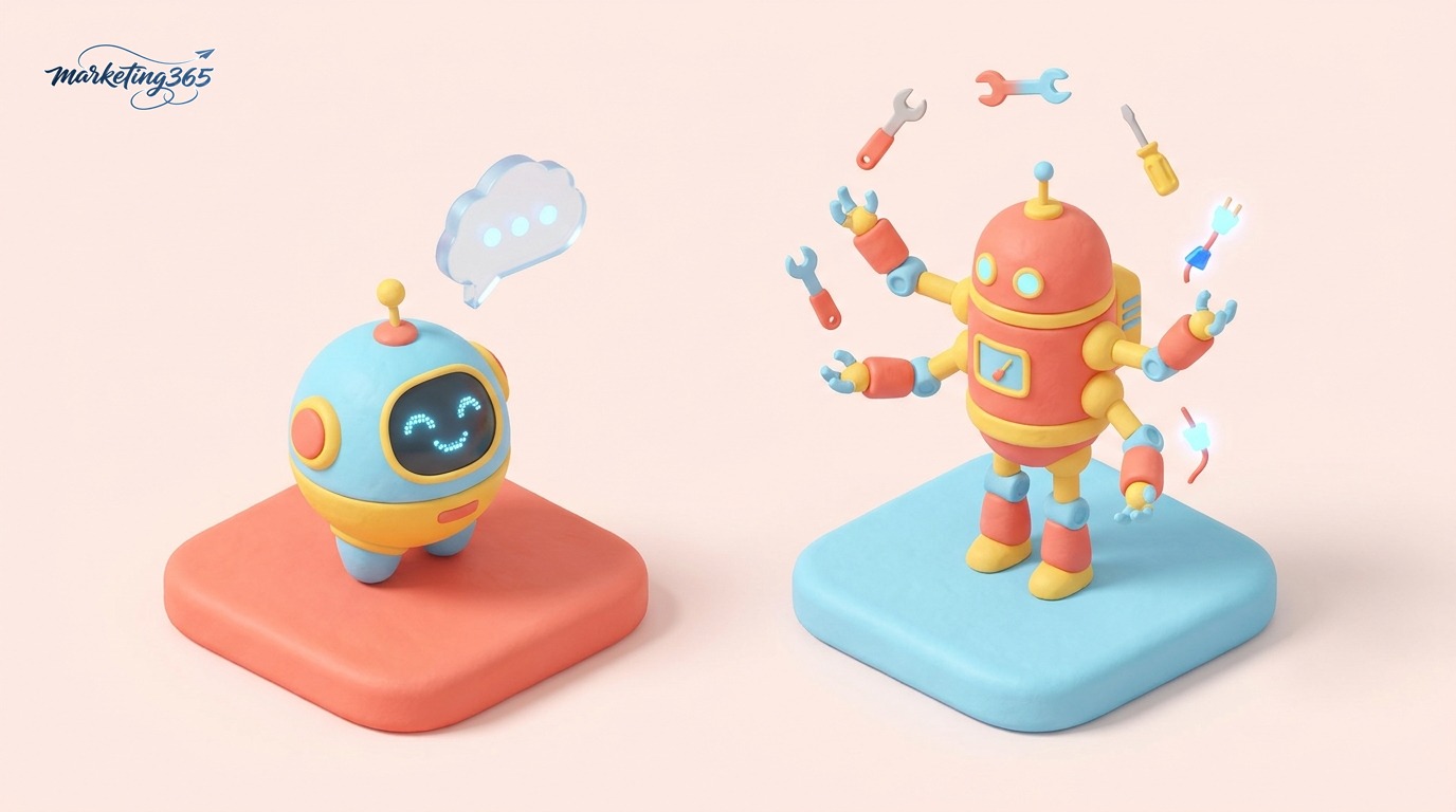 AI agent vs chatbot: comparison table