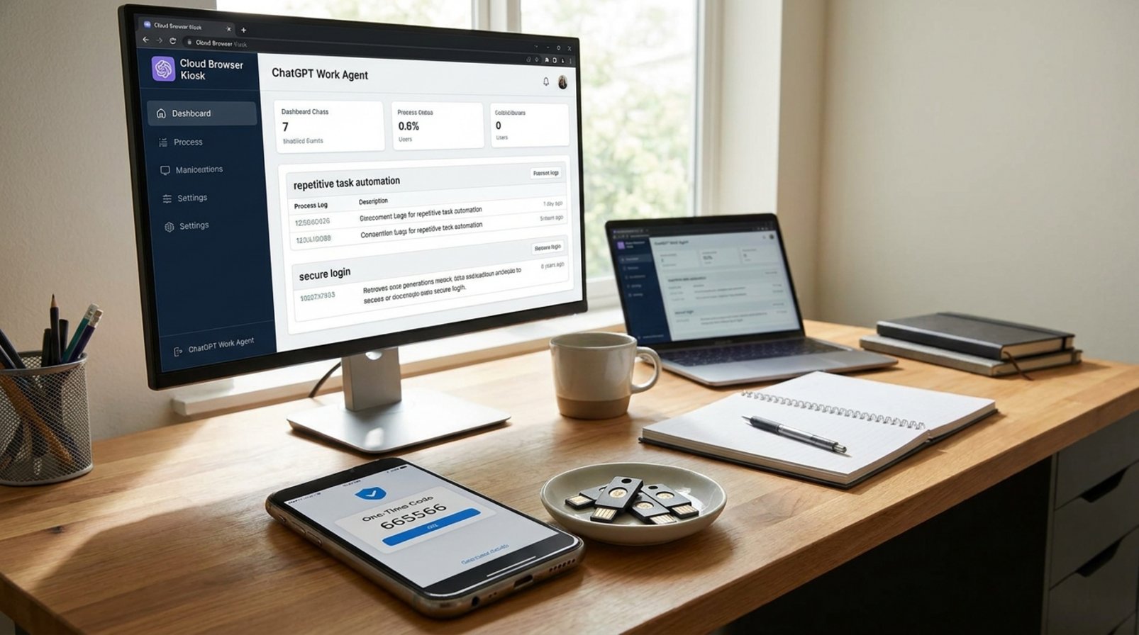 ChatGPT Work agent hỗ trợ các website yêu cầu đăng nhập