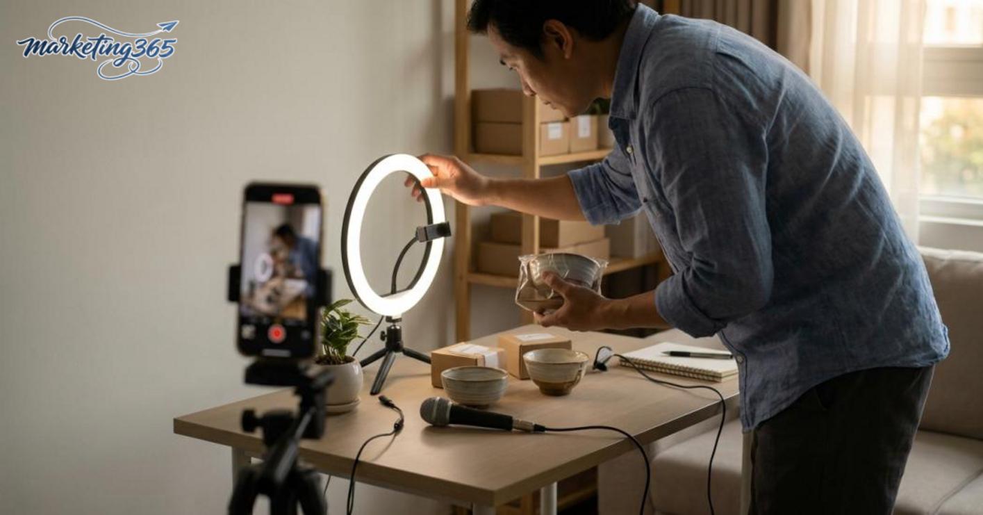 How should you create content and livestreams to get orders early?
