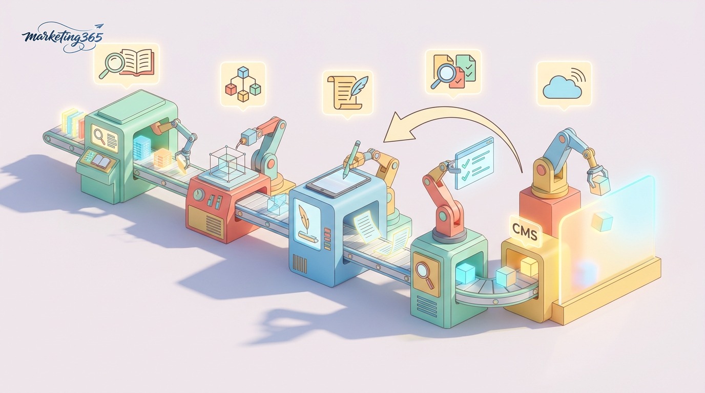 Example of multi-agent orchestration for a marketing campaign