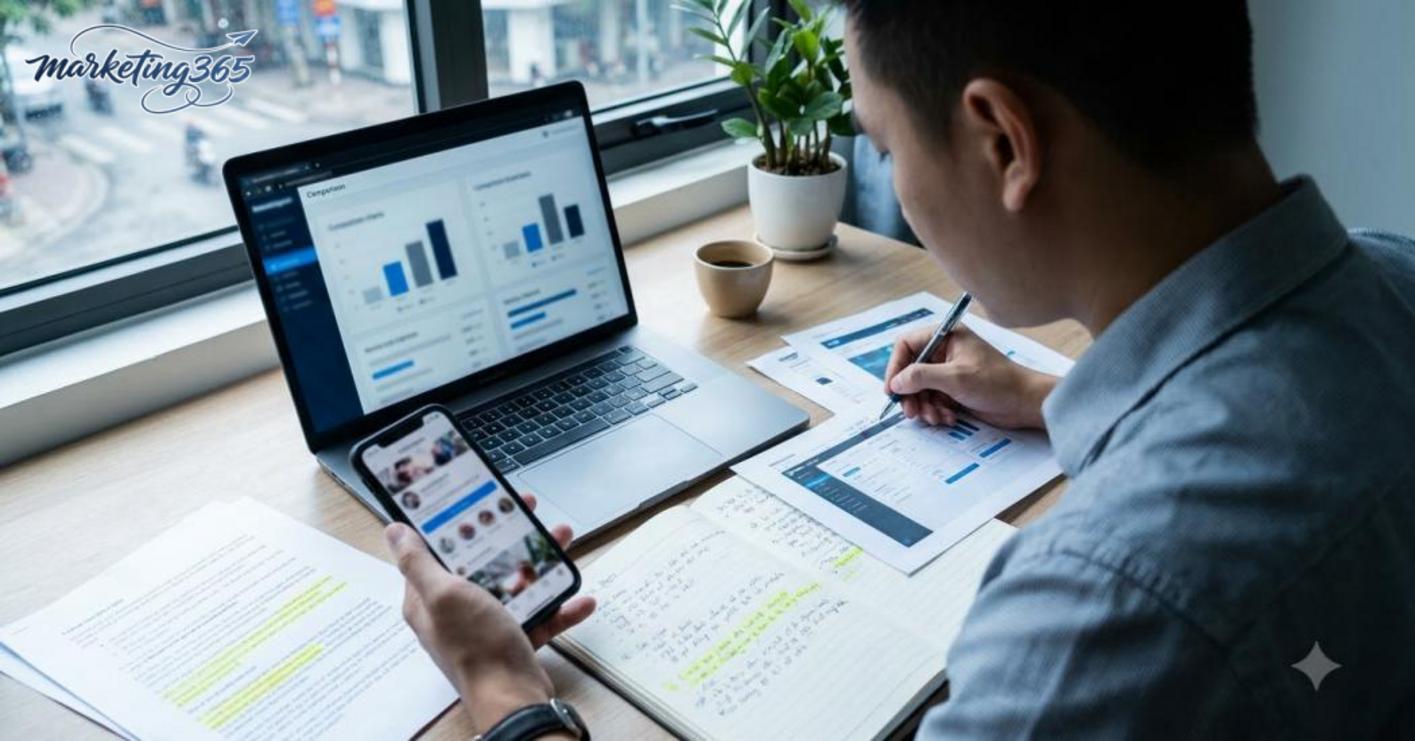 AI phân tích đối thủ cạnh tranh thực chất là làm gì