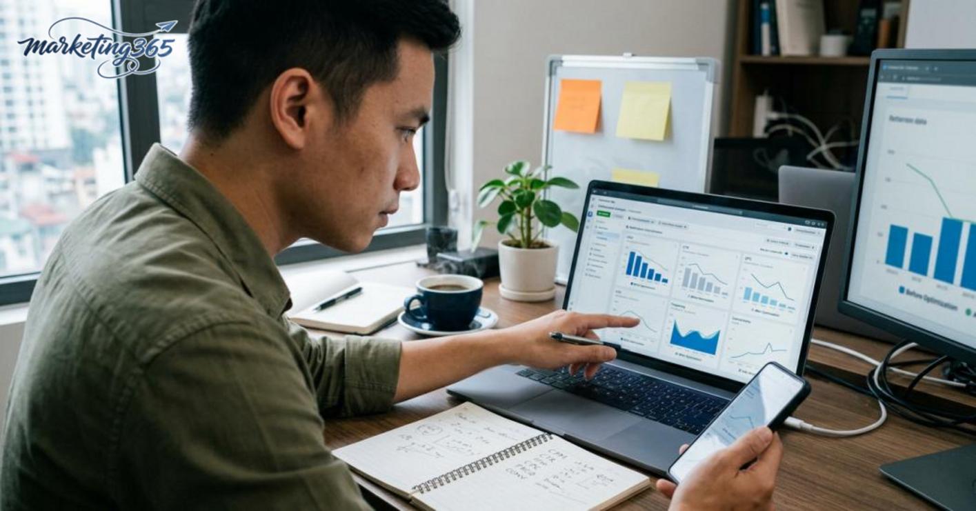 Checklist before and after optimizing CPM
