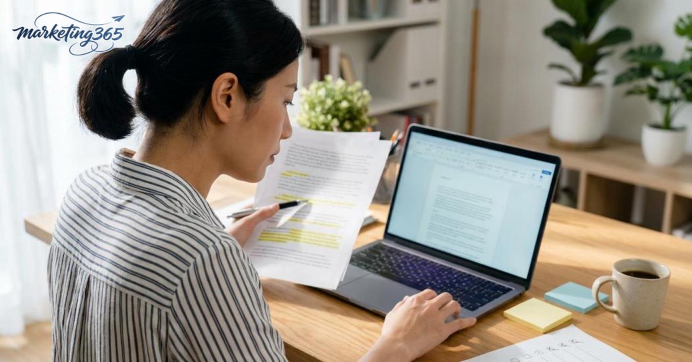 Review checklist before publishing
