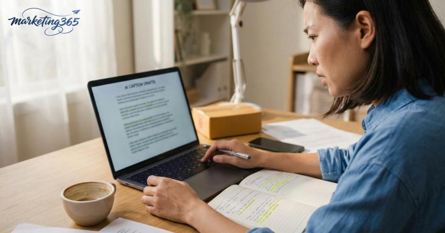 Những câu hỏi thường gặp về công cụ AI viết caption facebook