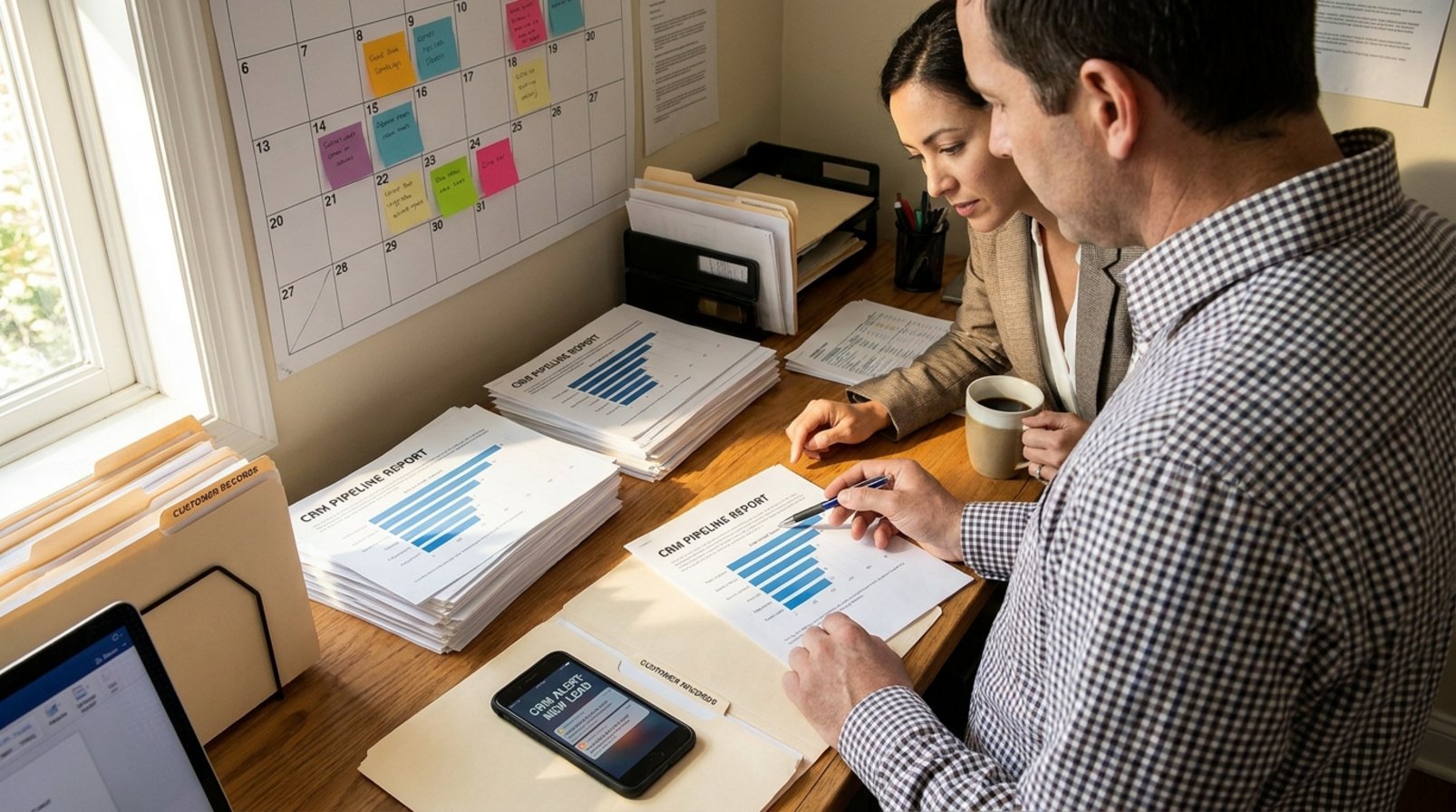 CRM remains the “operational brain” of sales and content teams