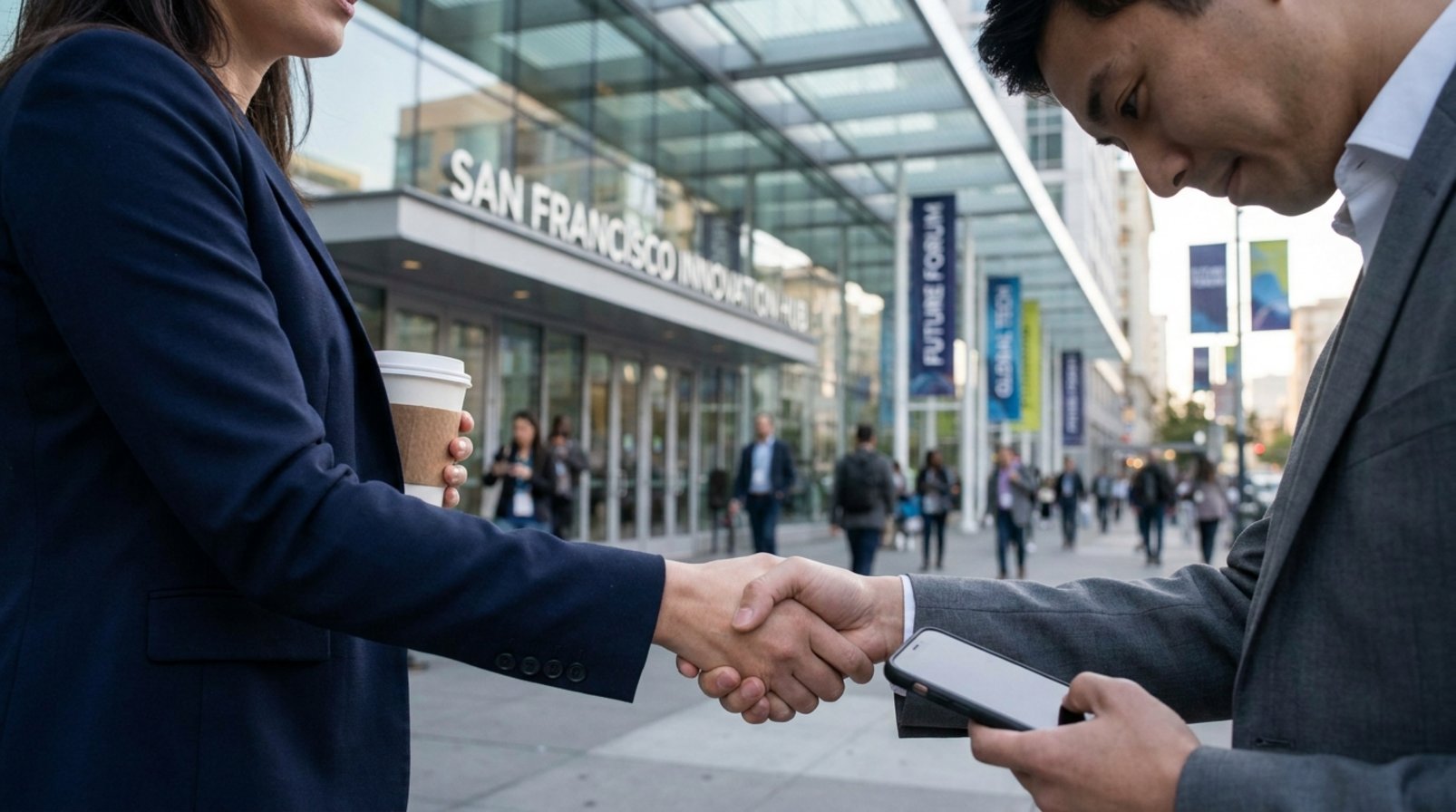 “A handshake can open an opportunity”: a message about relationships in the AI era