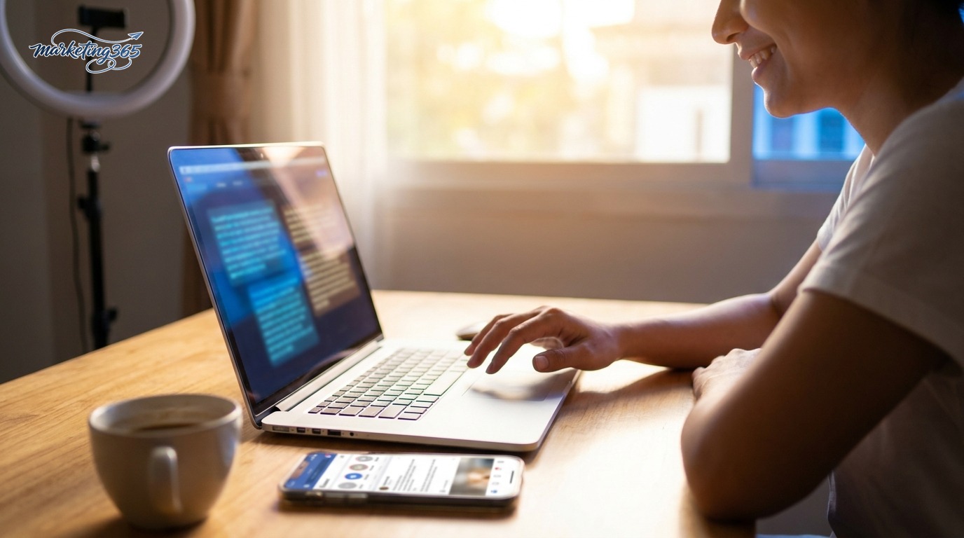 Workflow 1: Tự động viết caption và đăng mạng xã hội