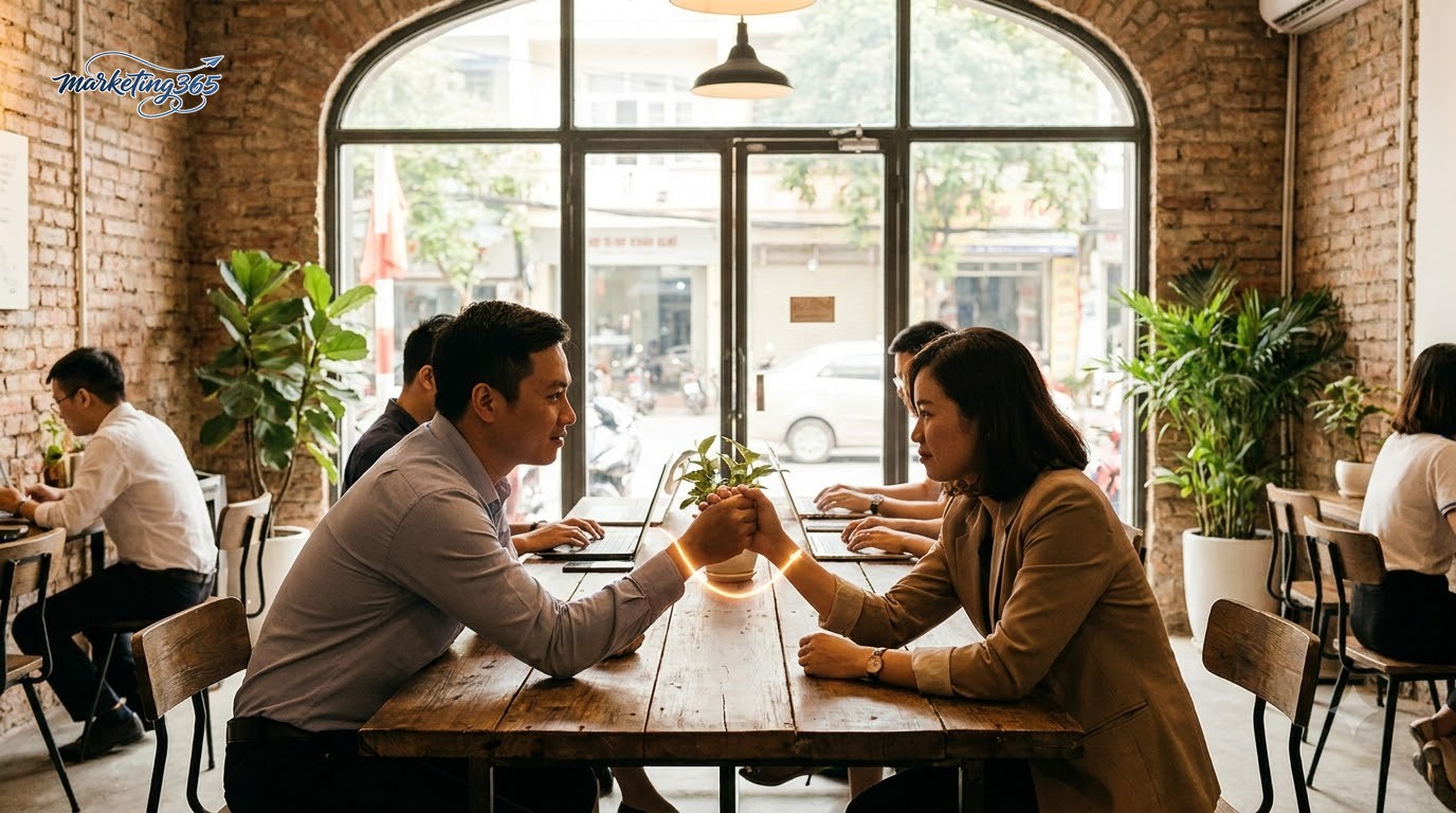 Xây link bằng quan hệ thật và nội dung đáng dẫn nguồn